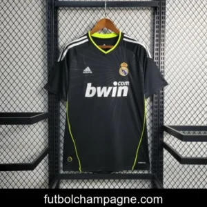 Retro 10-11 Real Madrid Away Black Soccer Jersey