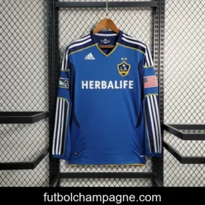 Retro 11-12 La Galaxy Long Sleeve Away Blue Jersey