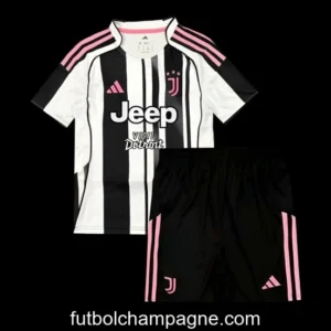 25_26 Kids Juventus Home Jersey