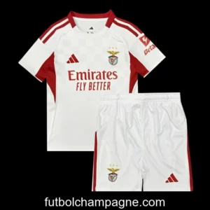 25_26 Kids Benfica Third WHITE Jersey