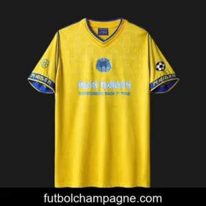 Retro 2018 West Ham United x Iron Maiden Yellow Jersey