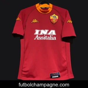Retro 00_01 AS Roma Home Jersey