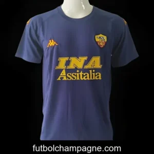Retro 01_02 Roma Third Blue Jersey