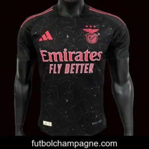 Player Version 24_25 Benfica Away Black Jersey