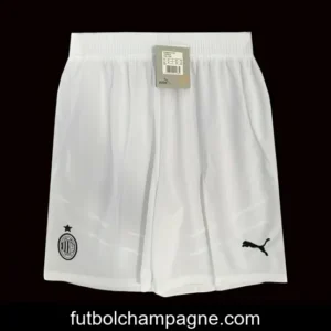 24_25 AC Away White Shorts