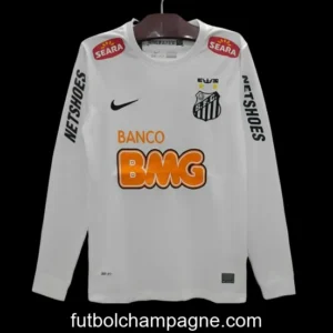 Retro 12_13 Santos Home Long Sleeve Jersey
