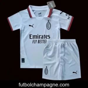 24_25 Kids AC Milan Away White Jersey