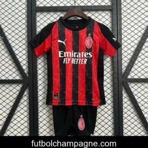 25_26 Kids AC Milan Home Size 16-28 Jersey