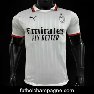 Player Version AC Milan Away White Jersey