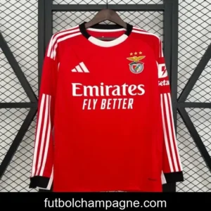 25_26 Long Sleeve Benfica Home Jersey