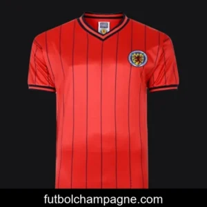 Retro 1982 Scotland Away Red Jersey