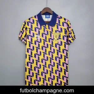 Retro Scotland 1988_89 third away Soccer Jersey