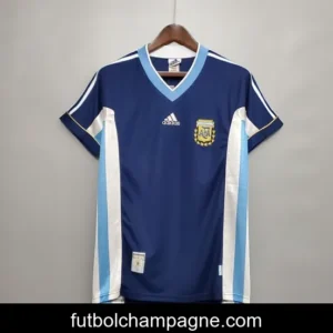 Retro Argentina 1998 away Soccer Jersey