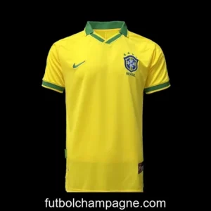 Retro 1997 Brazil Home Soccer Jersey
