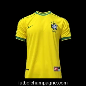 Retro 1998 Brazil Home Soccer Jersey