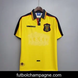 Retro Scotland 96_98 Yellow Soccer Jersey