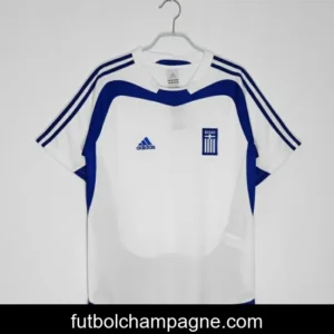Retro 2004 Greece Away Soccer Jersey