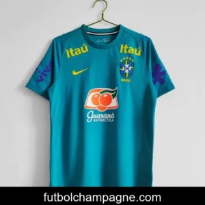 Retro 2021 Brazil Blue Training Jersey
