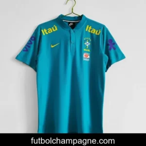 Retro 2021 Brazil Blue Training POLO Shirt
