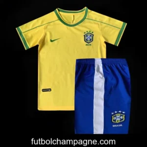 Retro Kids 1998 Brazil Home Jersey