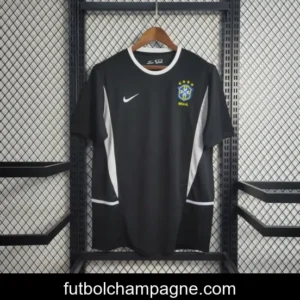 Retro 2002 Brazil Black Goalkeeper Jersey