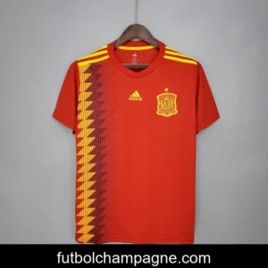 Retro Spain 2018 home Soccer Jersey