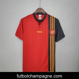 Retro Spain 1996 home Soccer Jersey