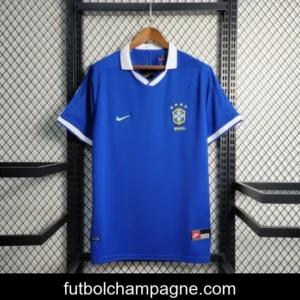 Retro 1997 Brazil Away Blue Jersey