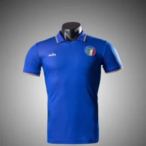 Retro 1990 Italy Home Soccer Jersey