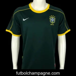Retro 1998 Brazil Green Goalkeeper Jersey