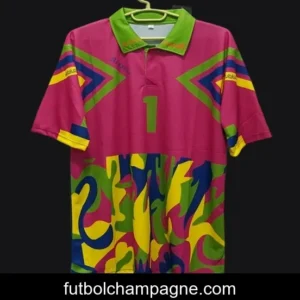 Retro 1994 Mexico Jorge Campos Goalkeeper Pink Jersey