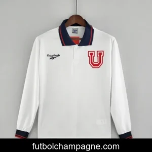 Retro Long Sleeve Universidad De Chile 1998 Home Soccer Jersey