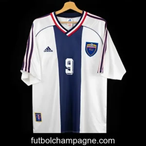 Retro 1999 Yugoslavia Away White Jersey