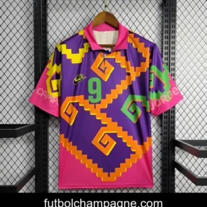 Retro 1995 Mexico CAMPOS 9 Home Orange Jersey