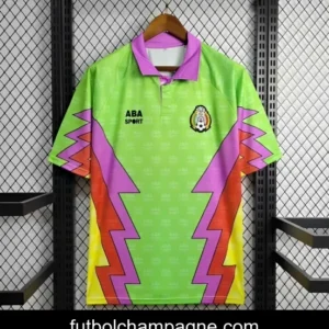 Retro 1994 USA World Cup Mexico Goalkeeper Jorge Campos Jersey