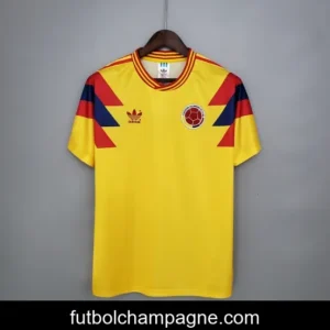 Retro Colombia 1990 home Soccer Jersey
