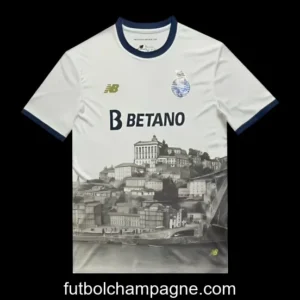 25_26 FC Porto White with City Landscape Print Jersey