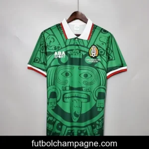 Retro 1998 Mexico home Soccer Jersey