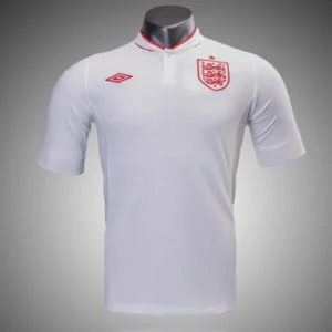 Retro 2012 England Home Soccer Jersey