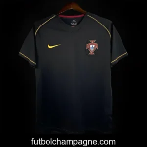 Retro 2006 Portugal Away Black Jersey