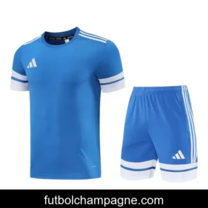2025 Adidas Blue Short Sleeve Jersey+Shorts