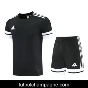2025 Adidas Black Short Sleeve Jersey+Shorts