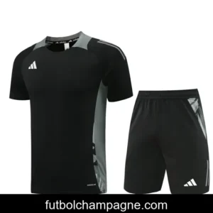 24_25 Adidas Black Short Sleeve Jersey+Shorts