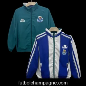 24_25 Porto Dark Cyan_White_Blue Reversible Windbreaker