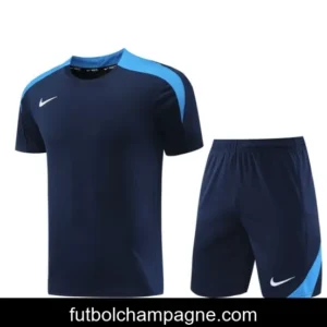 24_25 Nike Navy_Blue Short Sleeve Jersey+Shorts