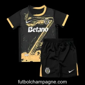 24_25 Kids Sporting CP Fourth Black Jersey