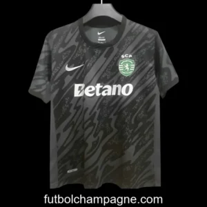 24_25 Sporting Lisbon Black Goalkeeper Jersey
