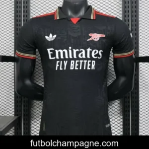 Player Version 25_26 Arsenal Black POLO Jersey
