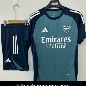 25_26 Arsenal Pre-Match Training Jersey Navy Blue+ Shorts