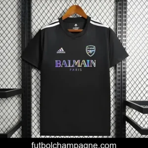 24_25 Arsenal x Balmain Black Training Jersey
